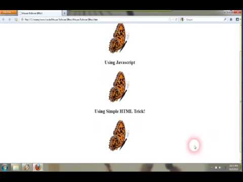 JavaScript Image Rollover, Html Css Image Rollover, Mouse Rollover Image Effects