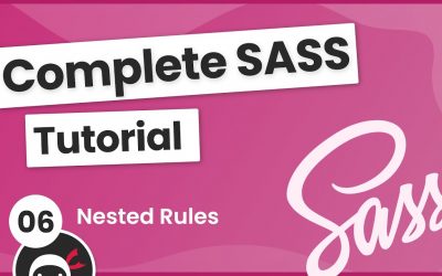 Do It Yourself – Tutorials – SASS Tutorial (build your own CSS library) #6 – Nested Rules