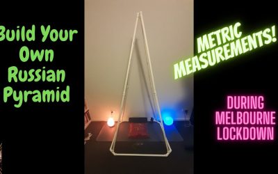 Do It Yourself – Tutorials – BUILD YOUR OWN RUSSIAN PYRAMID with METRIC CONVERSIONS (During the Melbourne Lockdowns)