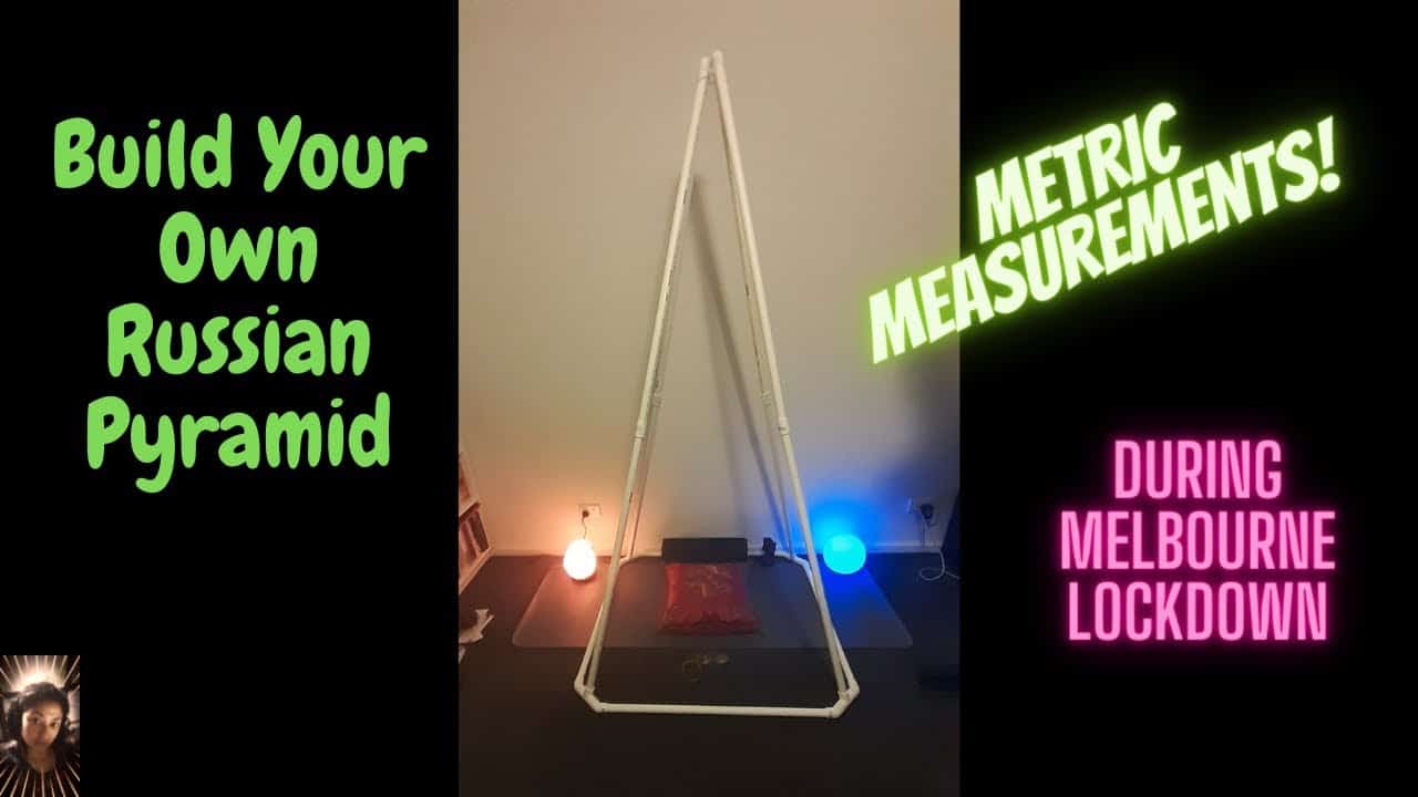 BUILD YOUR OWN RUSSIAN PYRAMID with METRIC CONVERSIONS (During the Melbourne Lockdowns)