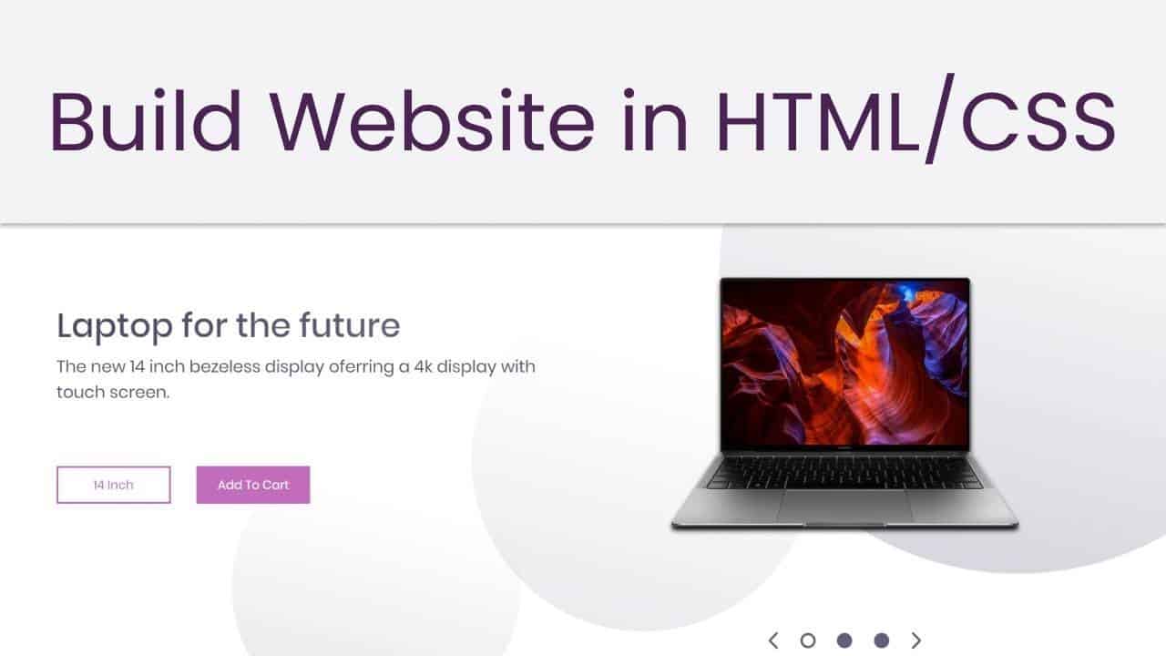 Build A Responsive Website With HTML & CSS Tutorial
