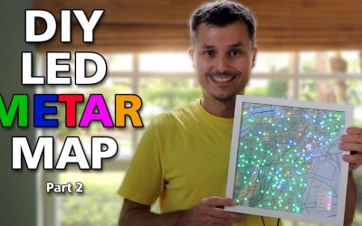 Do It Yourself – Tutorials – DIY LED METAR Map. Build your own desktop METAR map. Part 2