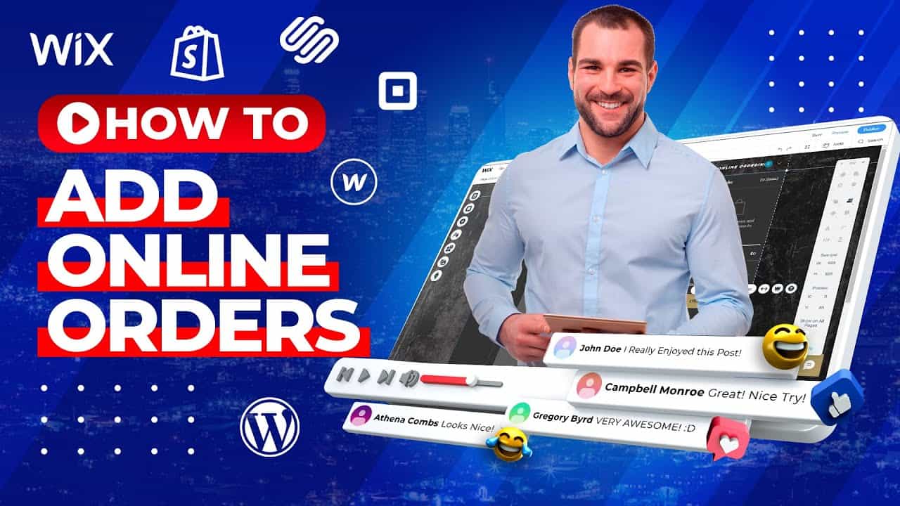 HOW TO CREATE Ecommerce WEBSITE For Beginners? / WIX Online Orders Tutorial