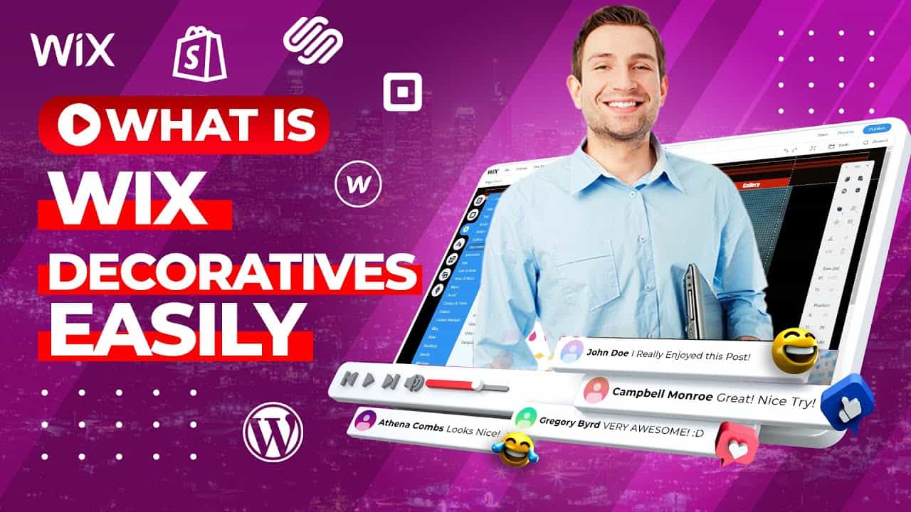 HOW TO MAKE Wix WEBSITE For Beginners? - Decoratives Tutorial Step By Step