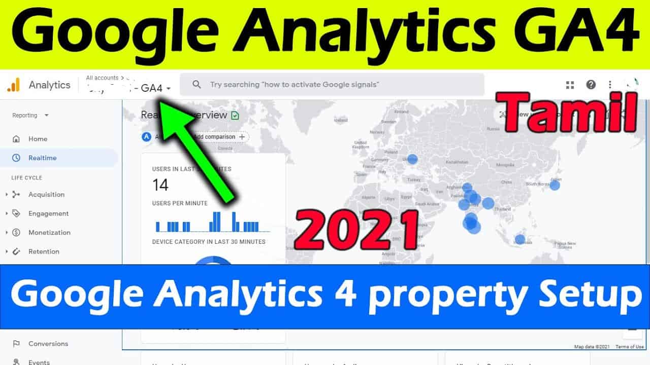 Google analytics property 4 Setup Tamil | GA4 setup Tamil | Blogger WordPress | AdSense Tamil 2021