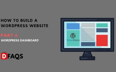 WordPress For Beginners – WordPress Admin Dashboard Tutorial For Beginners | WP-Admin First Login | Part 6