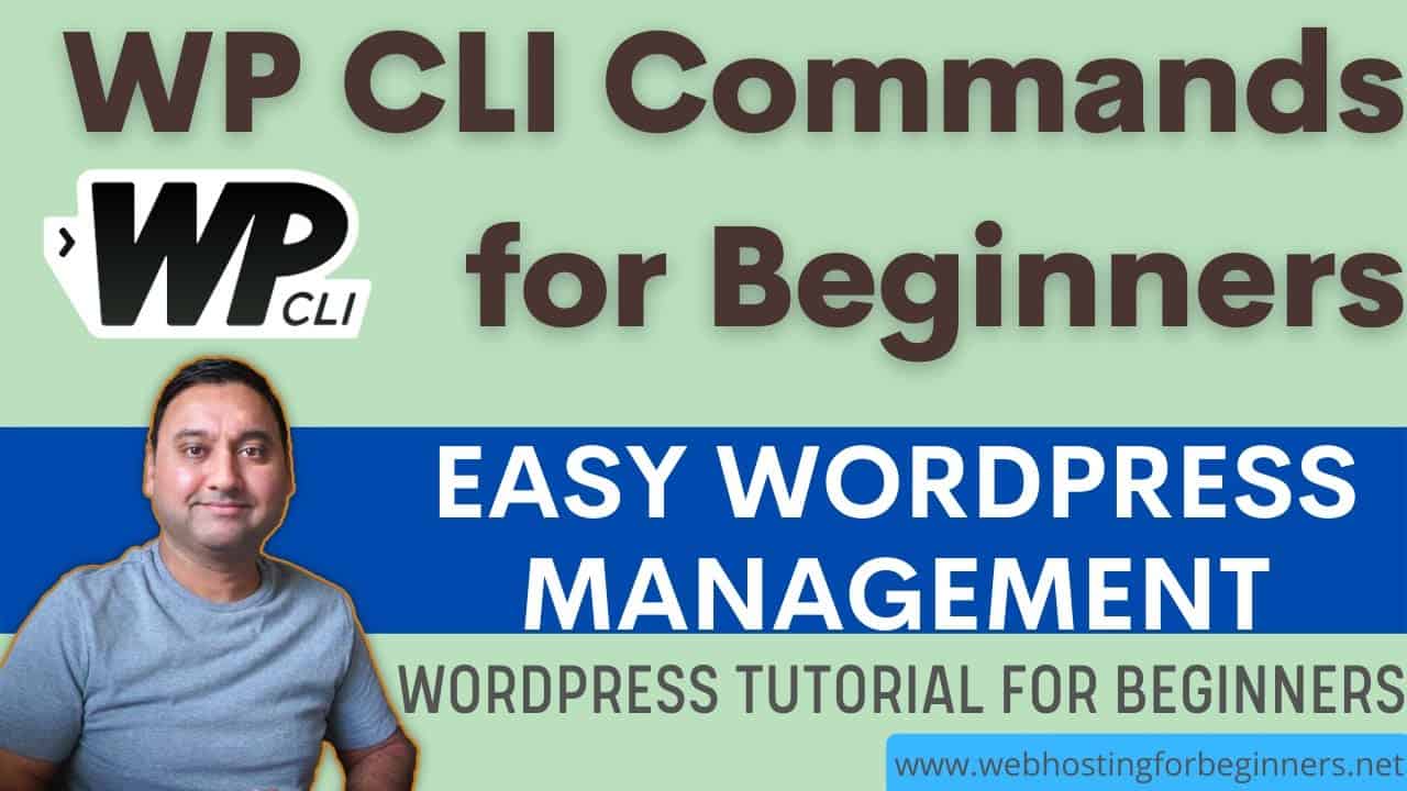WordPress Tutorial - How To Use WP CLI for Beginners
