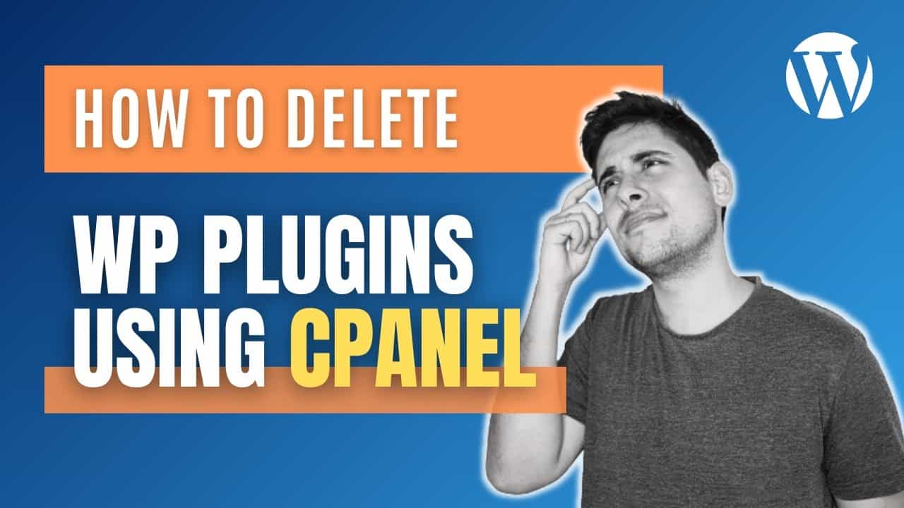 WordPress Tutorial - How to Delete WP Plugins by using CPANEL | Growth with Alex