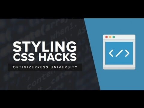 OptimizePress CSS Hacks Font Based Icons