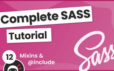 Do It Yourself – Tutorials – SASS Tutorial (build your own CSS library) #12 – Mixins