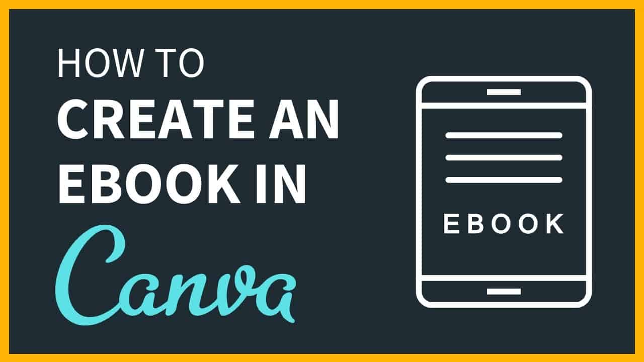 How to Create an eBook in Canva  - Tutorial for Beginners