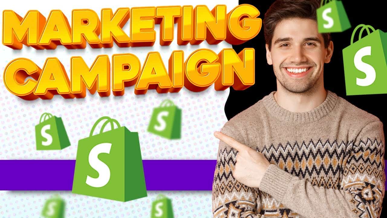 HOW TO BUILD A Shopify WEBSITE? / Marketing Campaign Tutorial For Beginners