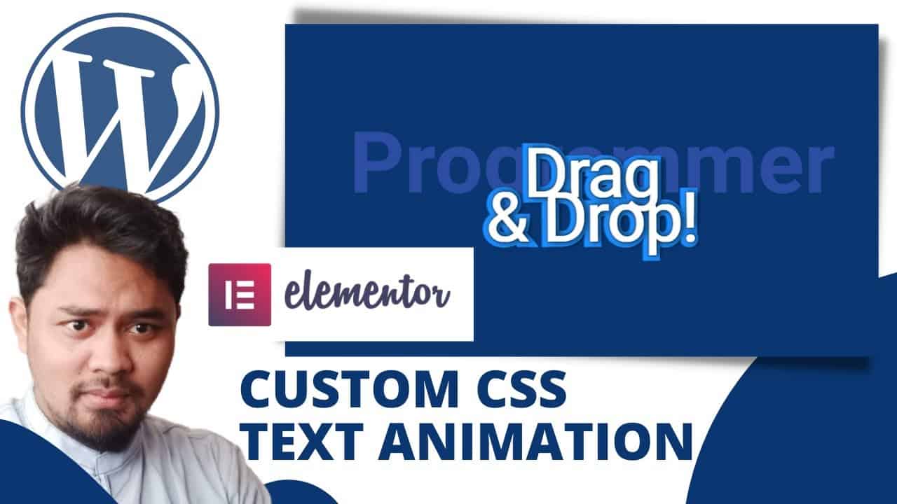 Membuat Custom Animasi Text - Wordpress Custom CSS Text Animation
