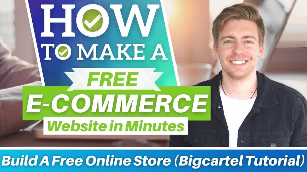 How To Make An E commerce Website for FREE in Minutes (Big Cartel Tutorial)