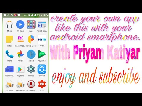 How to develop your own android app with your Android smartphone..just simple steps..full tutorial..