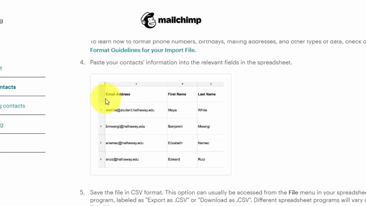 Import Contacts to Mailchimp | Mailchimp Tutorials [4/20]
