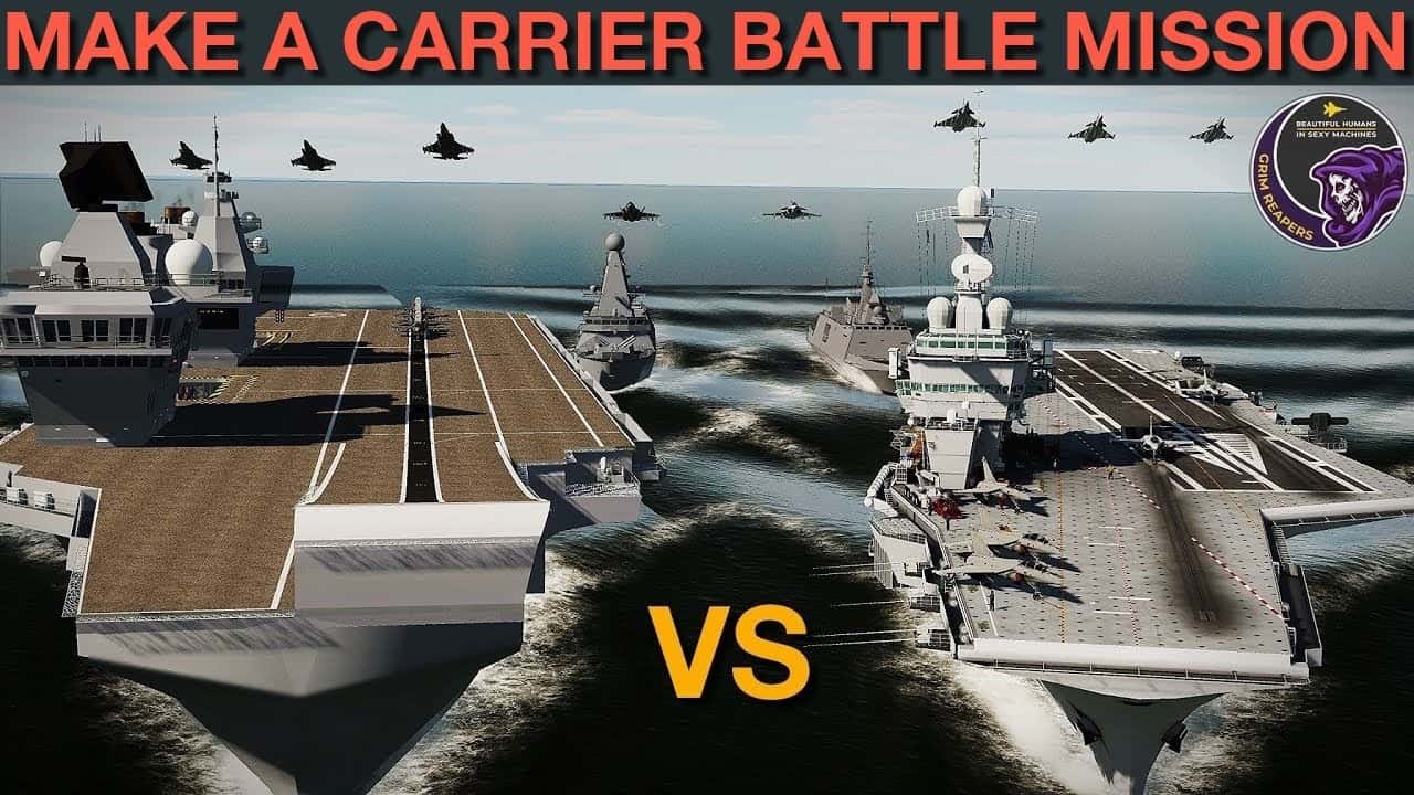 Mission Editor: Make Your OWN Naval Carrier Battle Tutorial | DCS WORLD