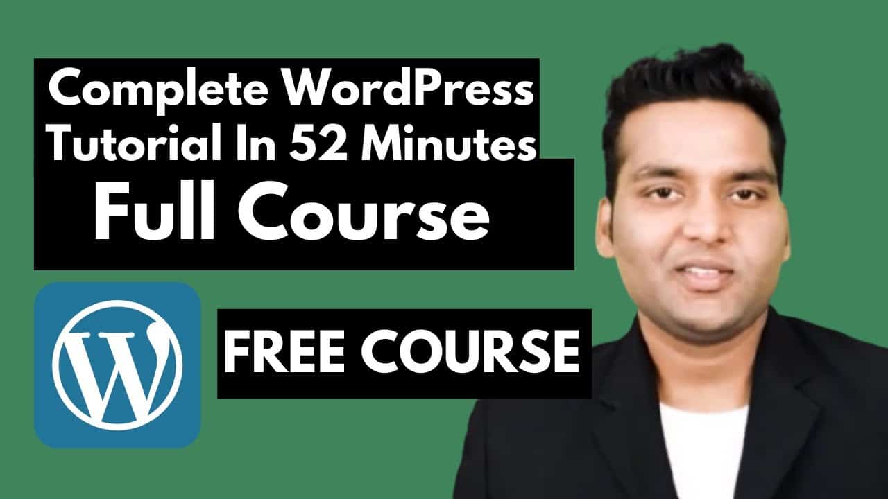 Complete WordPress Tutorial for Beginners (Step by Step) - Full Course  | #Seekmyvision