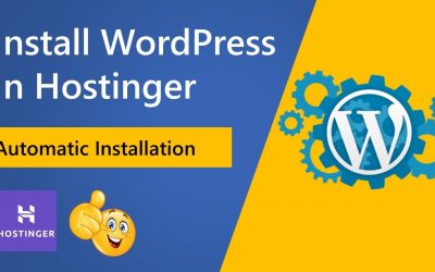 WordPress For Beginners – How to Install WordPress in Hostinger with Theme | Complete WordPress Installation Tutorial in 2021