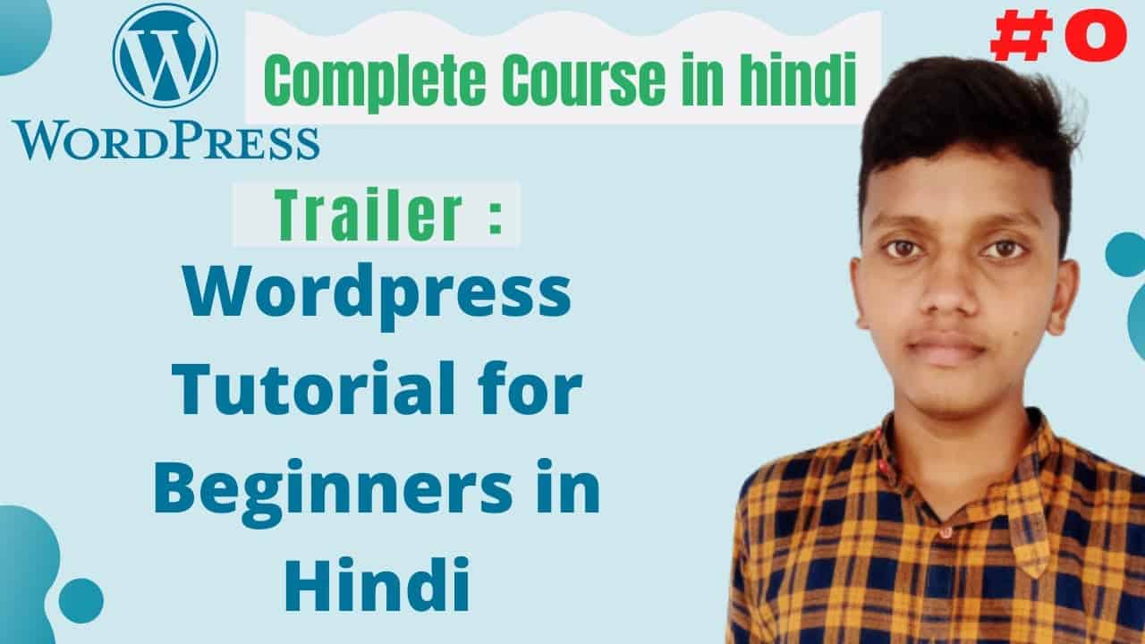 Wordpress tutorial for beginners | wordpress tutorial in hindi | Complete Course | Hindi | Urdu | #0