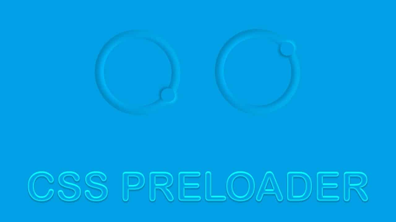 How To Make  Preloader in HTML and CSS | Neumorphism CSS Spinner | CSS Animation