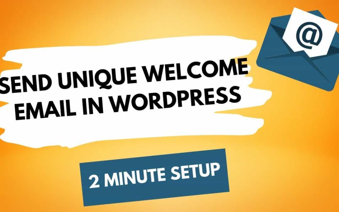 WordPress For Beginners – How to Automatically Send Welcome Emails in WordPress (Step by Step Tutorial)