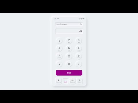 Phone DialPad UI Design With HTML & CSS | Coding In Nepal