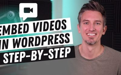 WordPress For Beginners – How to Embed Videos in WordPress (Easy Step-by-Step Tutorial)