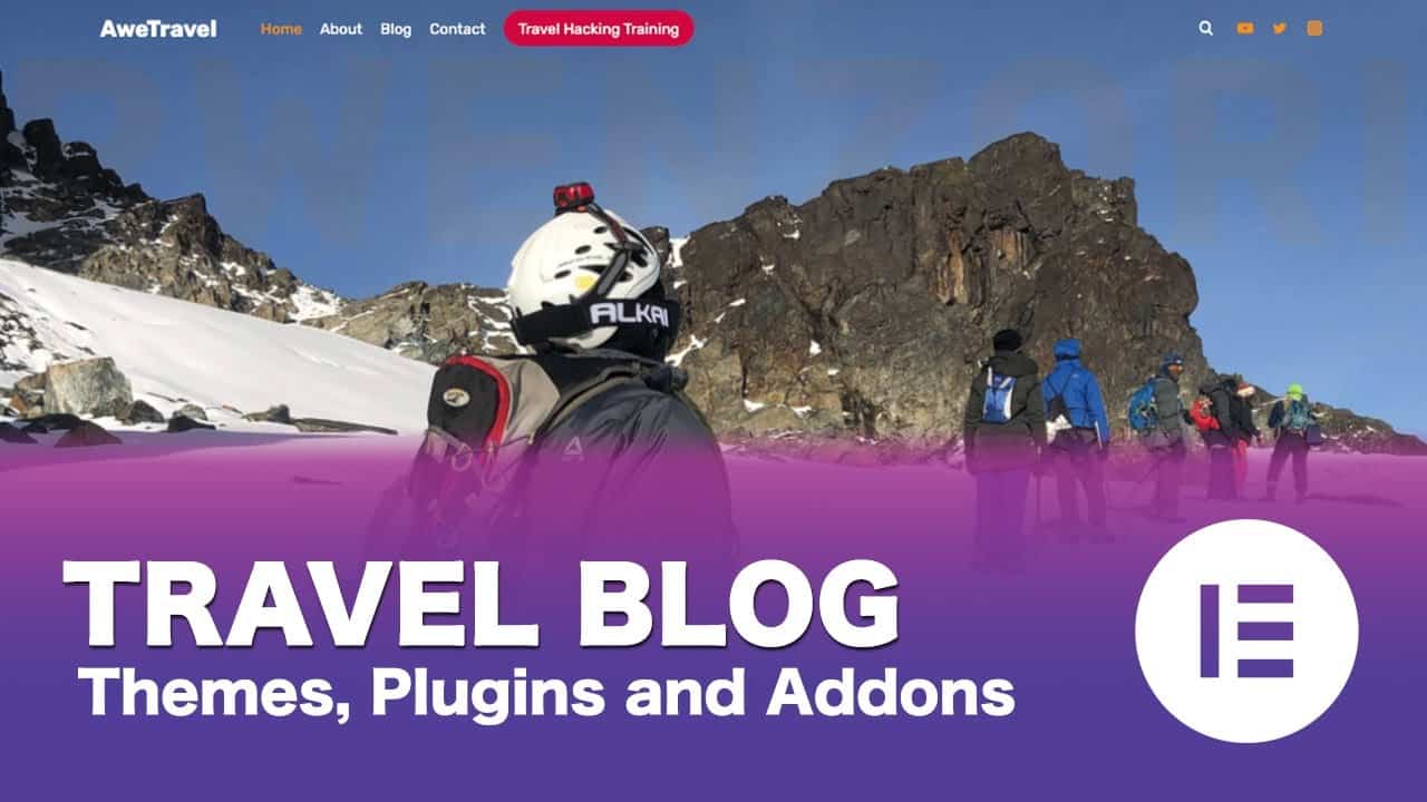 [Part 03/15] Make a Free WordPress Travel Blog Using Elementor