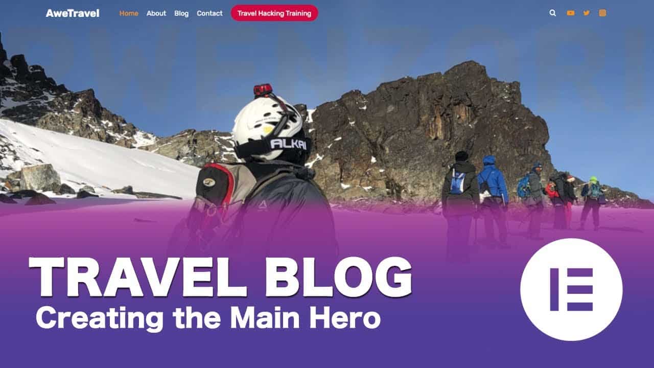 [Part 06/15] Make a Free WordPress Travel Blog Using Elementor