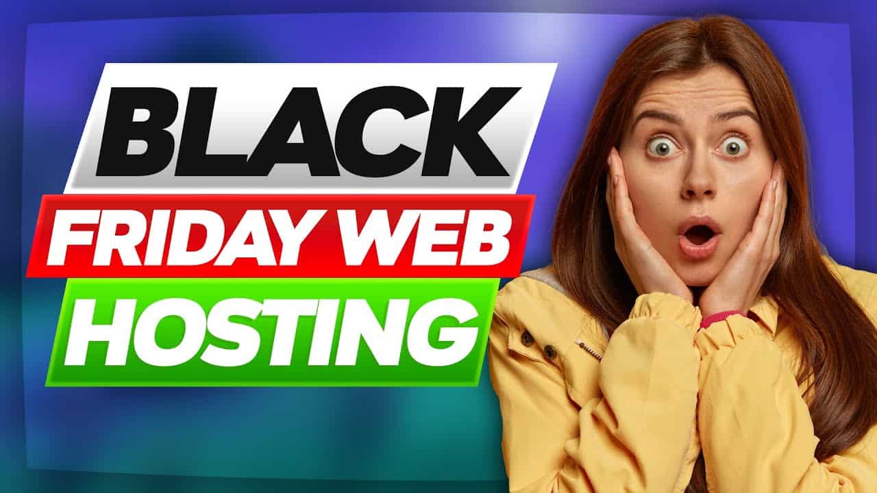 Black Friday Web Hosting Deals 2021 ✅ Cyber Monday WordPress Sale Discount