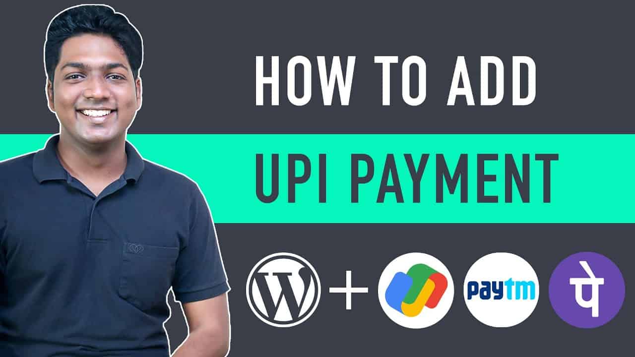 How To Add UPI Payment Gateway In Ecommerce Website