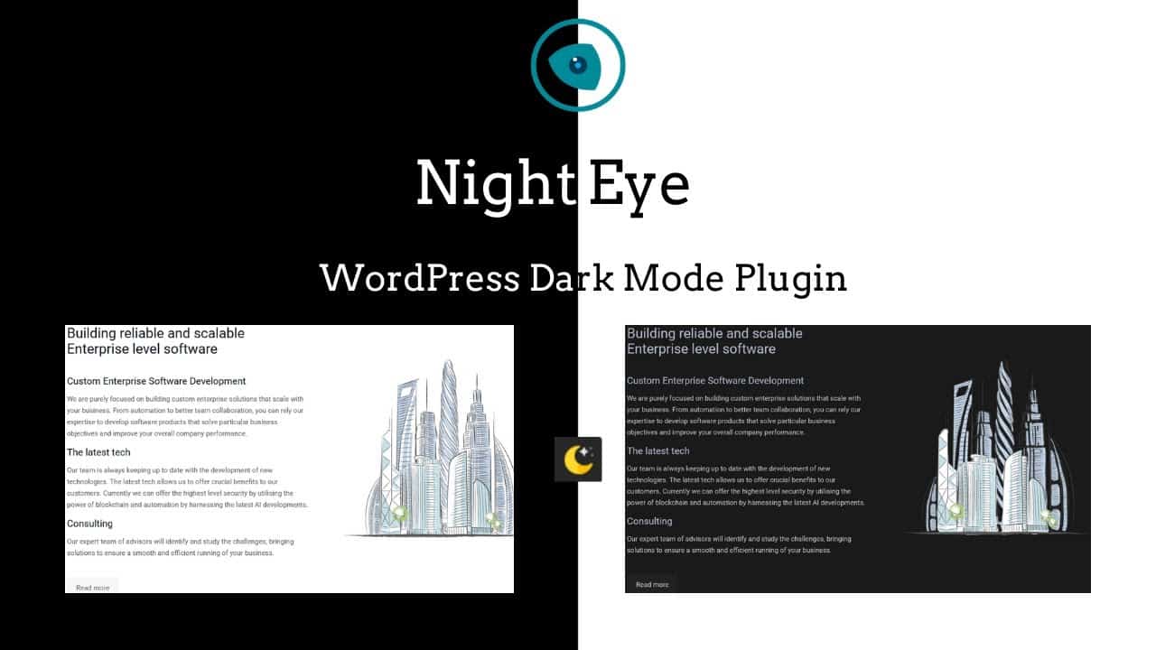 Night Eye WP Dark Mode Plugin | WordPress Plugin for Your Website
