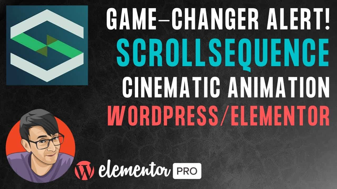 Scrollsequence - Cinematic Animation for Elementor and Wordpress - FREE Plugin with Pro Features