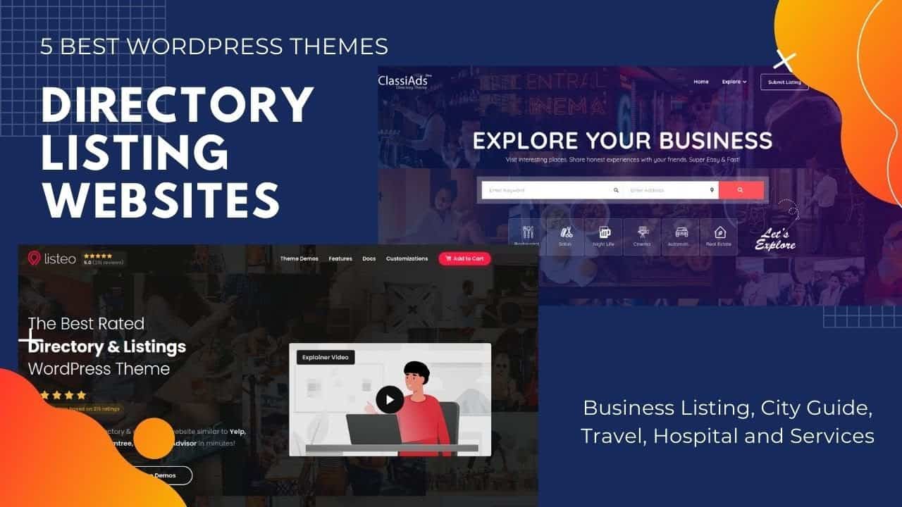 5 Best Directory Listing WordPress Theme | Travel, Hospital, Business and Service Listing Website