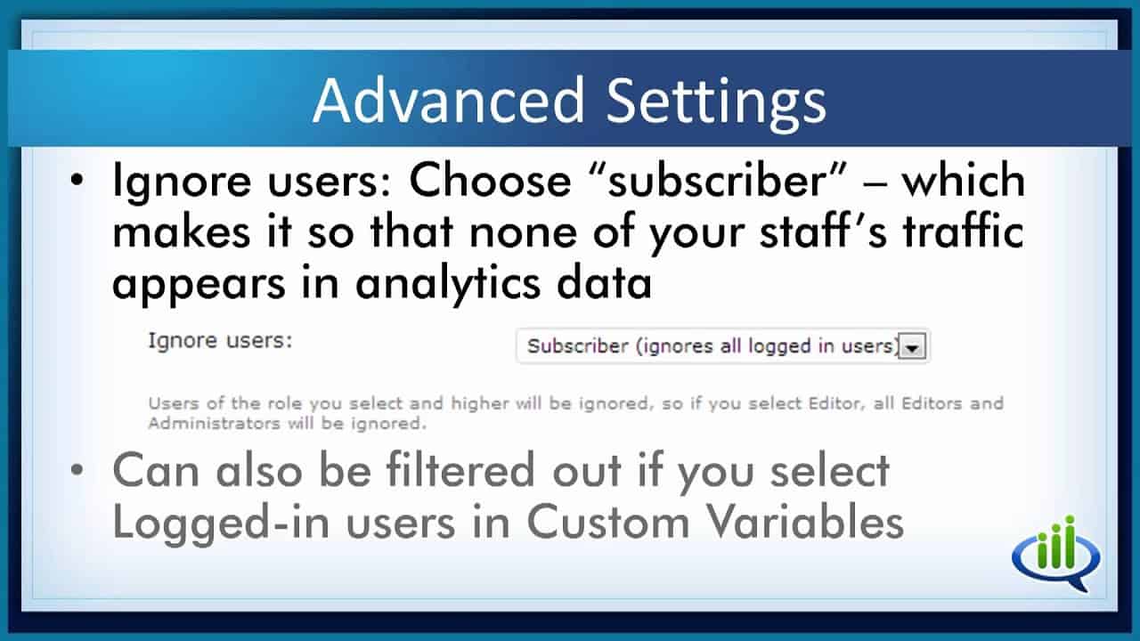 Google Analytics For WordPress Plugin – Configuration Guide Google Analytics For WordPress Plugin - Configuration Guide