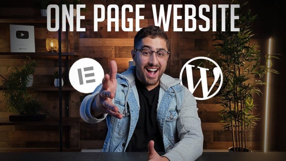 How to create a one page website for a small business step by step wordpress tutorial dieno 
