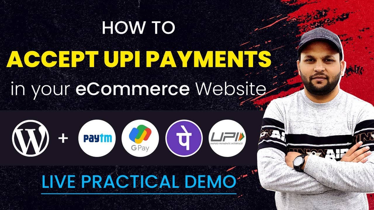 How to Add UPI Payment Gateway in ecommerce website | UPI Payment Gateway Integration in WordPress