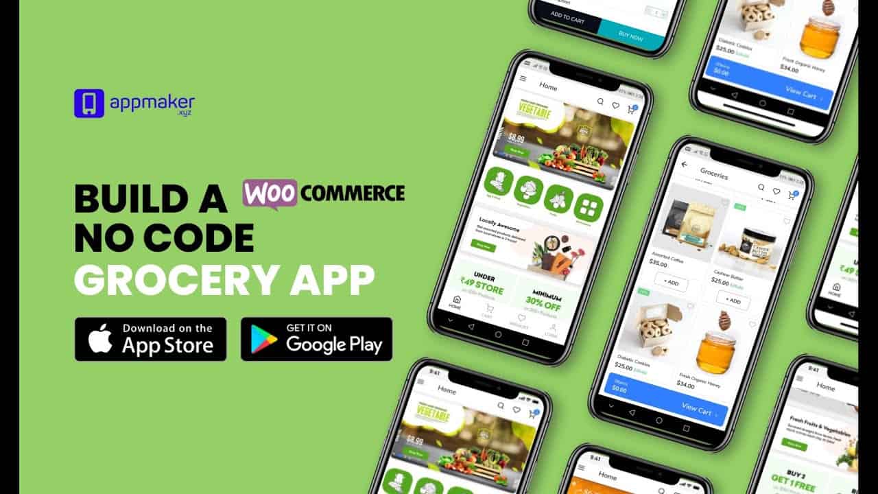 How to Build a Grocery Ecommerce App Appmaker |No Code App builder