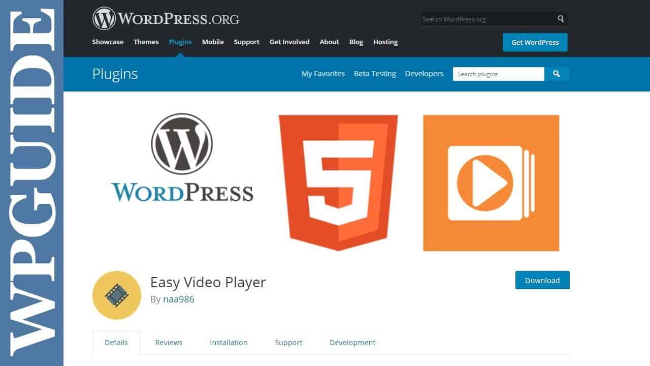 How to Embed a Video with Easy Video Player WordPress Plugin