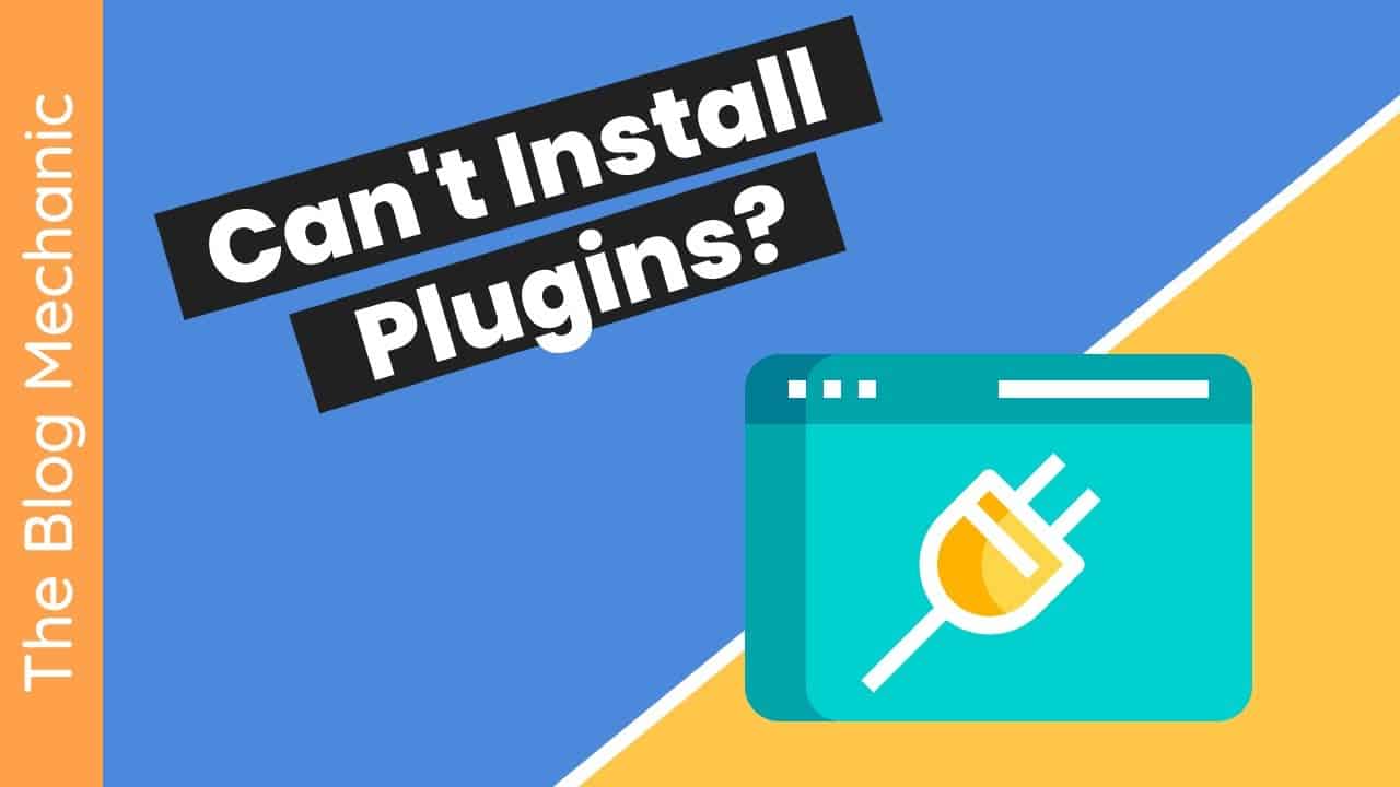 How to Fix 'Add New Plugin Menu Not Showing' In WordPress