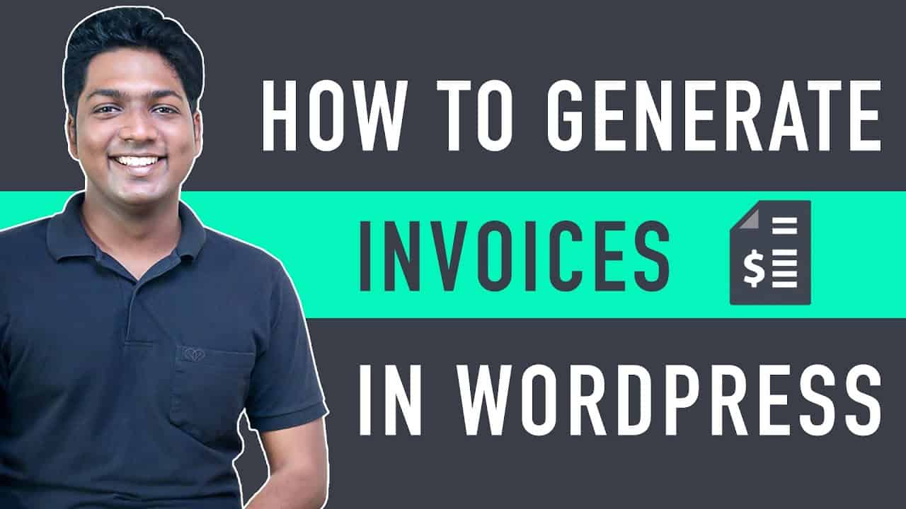 How to Generate Invoices on your E Commerce Website
