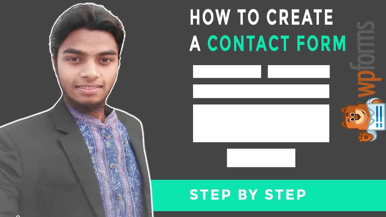 How to create a contact form in wordpress