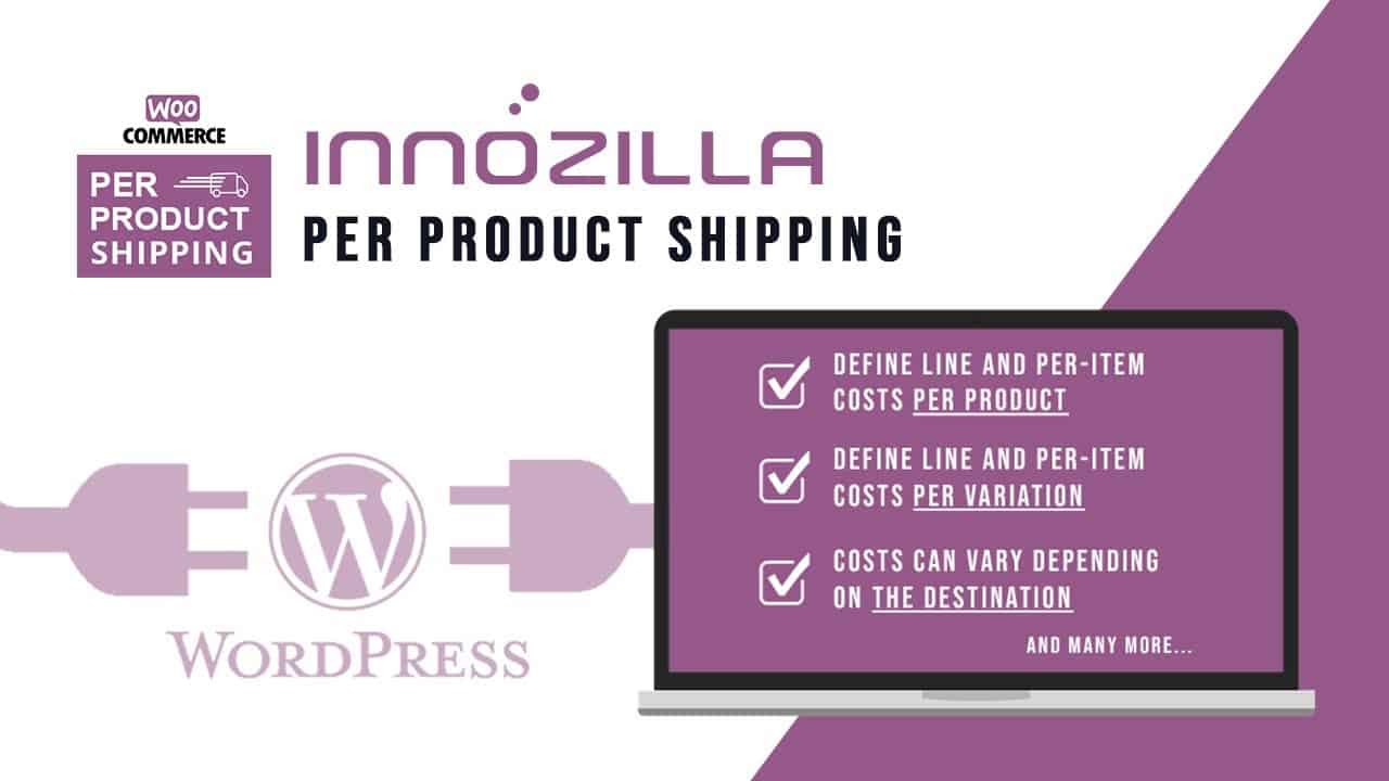Innozilla Per Product Shipping WooCommerce Plugin for Wordpress