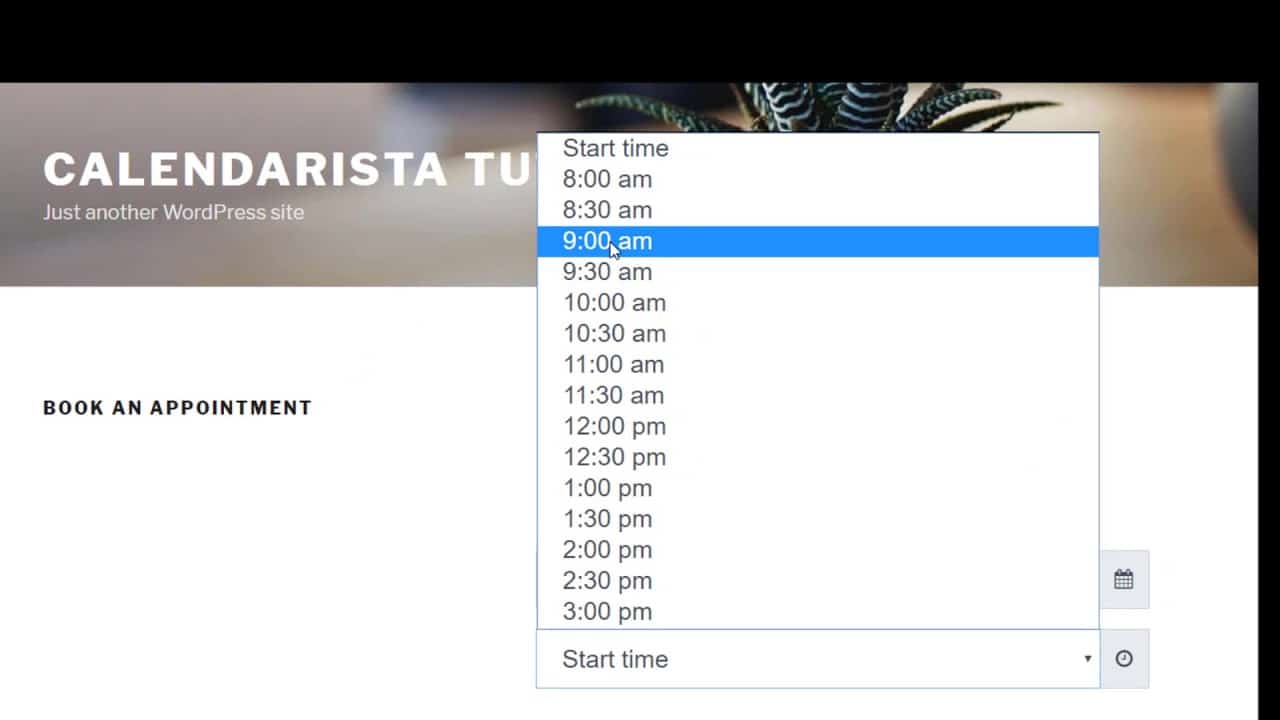 Intro1 - Calendarista WordPress booking plugin, schedule a meeting room