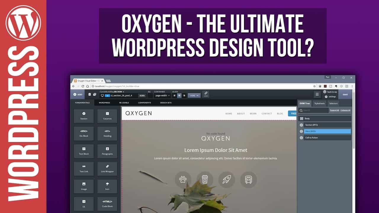 Oxygen - The Ultimate Wordpress Design Plugin?