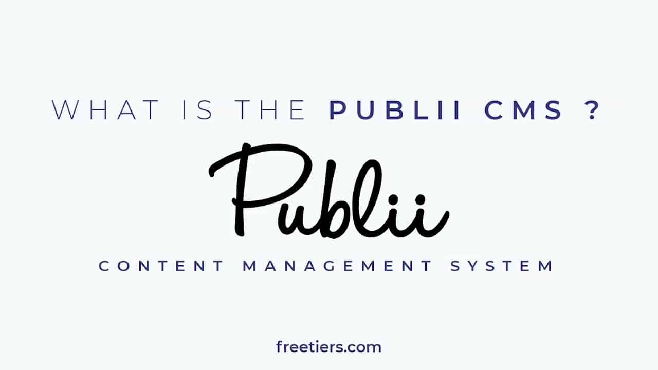 What is the Publii CMS ?