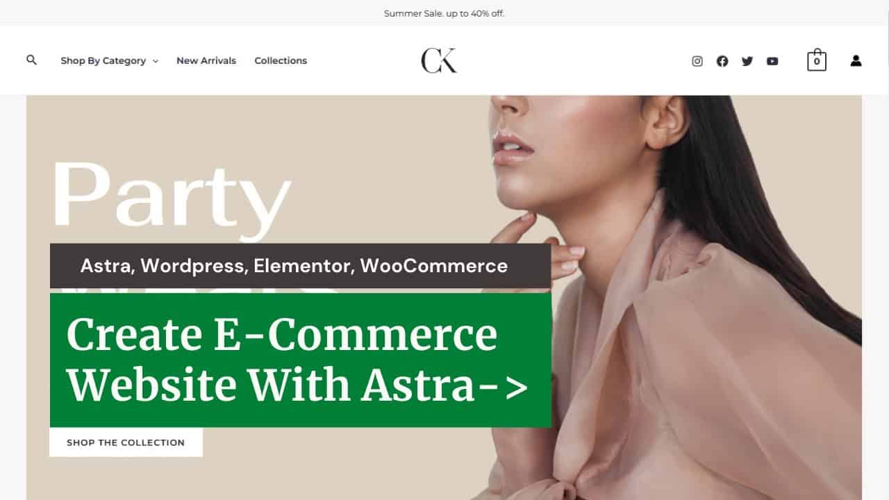 Astra Theme Customization in Bangla | Create E-Commerce Website With Astra Wordpress Theme For FREE