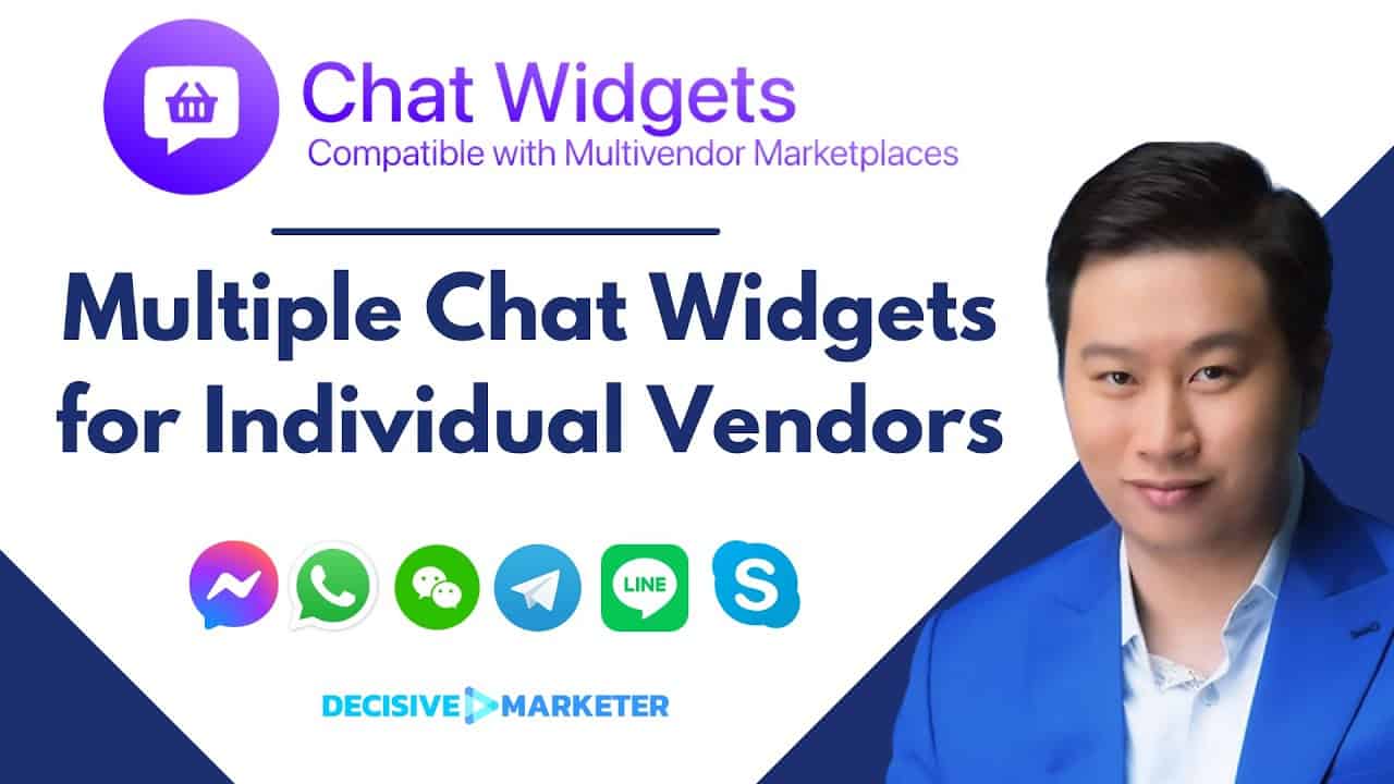 Chat Widgets for Multivendor Marketplace WordPress Plugin Review - Whatsapp, Facebook Messenger etc!