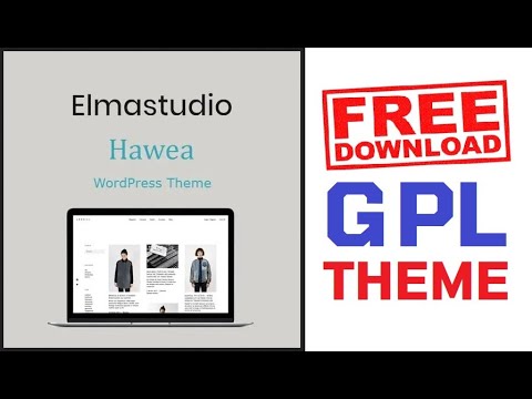 Hawea Wordpress Theme